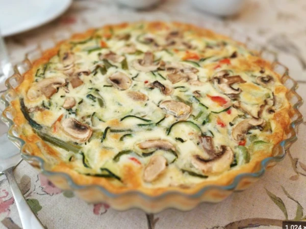 QUICHE DE VERDURAS